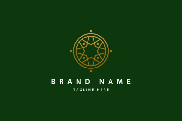 Abstract Floral Branding Logo Design